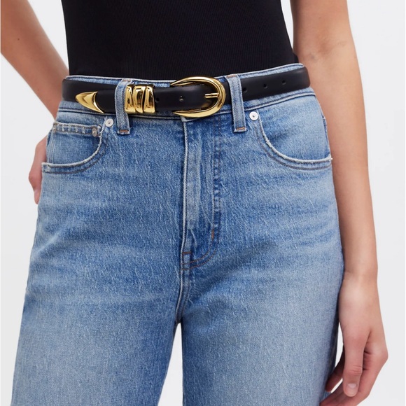 Madewell Triple Metal Keeper Belt - Picture 2 of 7